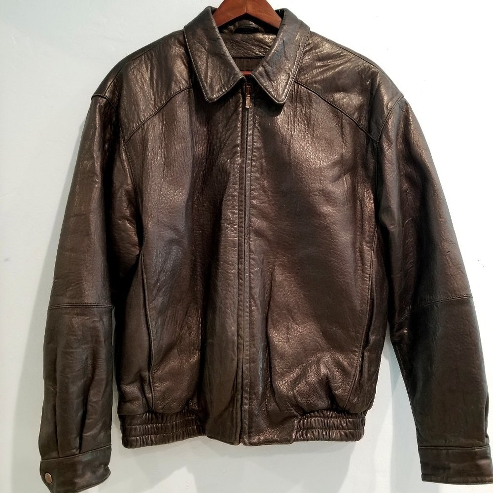 Robert Comstock Black Leather Endurance